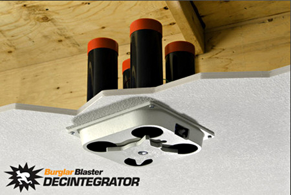 BurglarBlaster Decintegrator – anti-theft pepper spray protection for your whole house