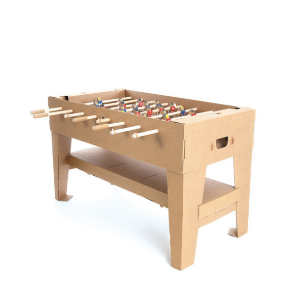 Kartoni Foosball Table – the cardboard table you unfold and enjoy