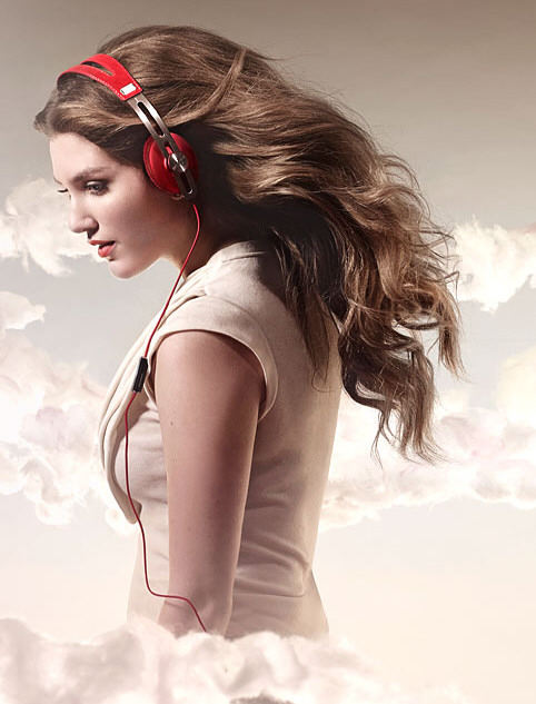 Sennheiser Momentum On-Ear Red Headphones – selling Valentine’s Day never gets old does it?