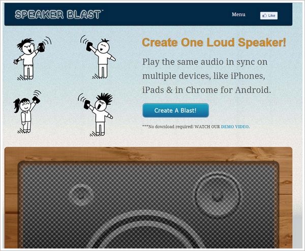 Speaker Blast – innovative speaker sync could be a real blessing for flash mobs and drive-ins