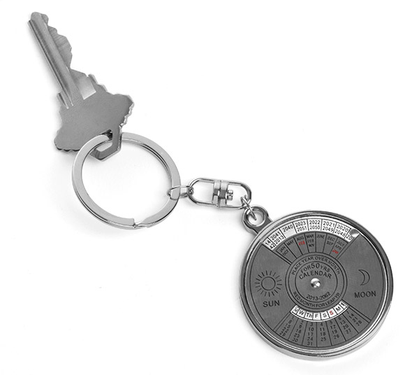 50-Year Calendar Keyring – Become the go-to person for knowing things nobody really needs to know