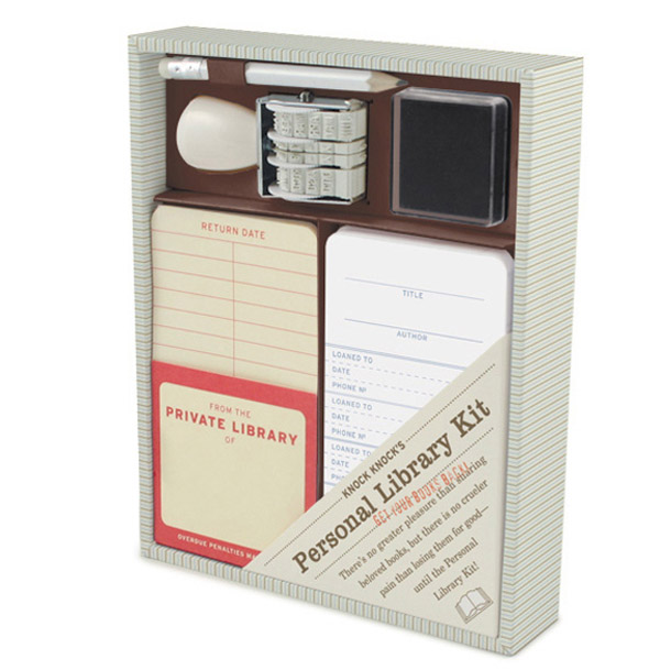 Personal Library Kit – Keep track of who has your books like a pro. Late fees optional.