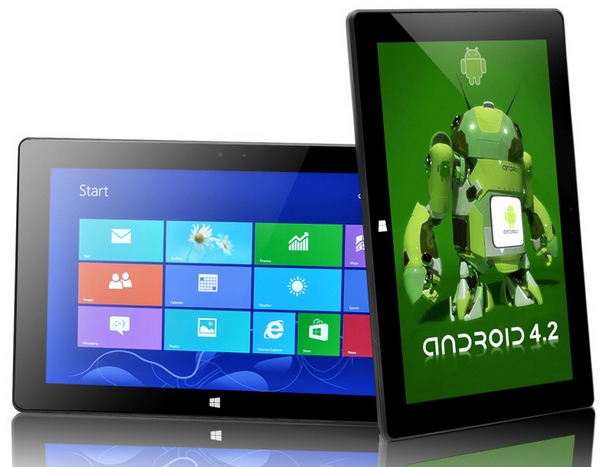 Mate Dual Boot Android & Windows 10.1 Inch Tablet Computer – why compromise when you can have it all?