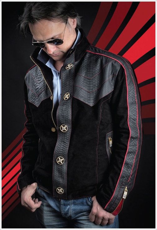 $1 Million Dollar Jacket – clothing for the 1% comes with an anti-theft protection device and zero taste