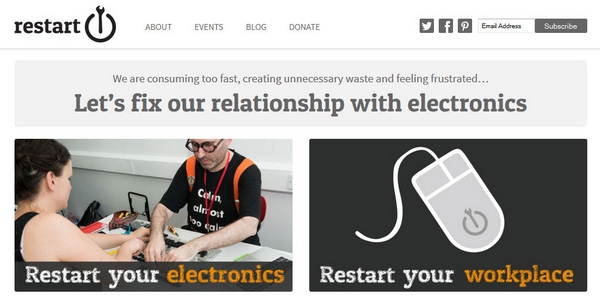 The Restart Project – free help to repair your electronics instead of throwing them away, good citizen style