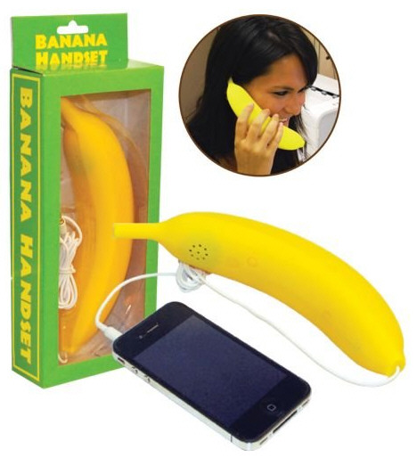 Banana Cell Phone Handset – perfect for those boardroom bun fights