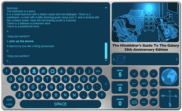 Hitchhiker’s Guide To The Galaxy Game – 30th anniversary edition now available for free
