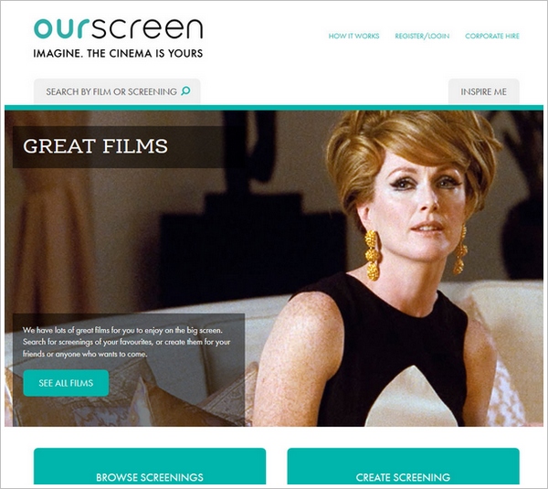OurScreen – crowd powered cinema comes to life