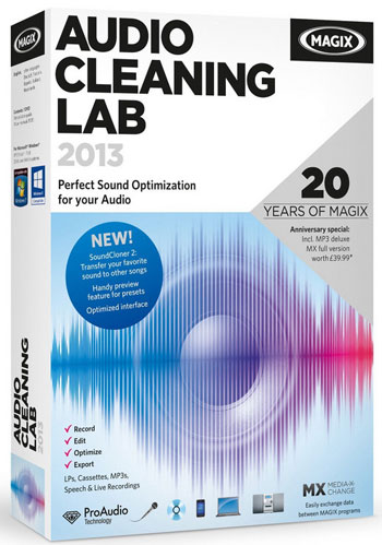 Magix Audio Cleaning Lab 2013 – if you’re serious about cleaning and editing audio, this is a must-have tool [Review]