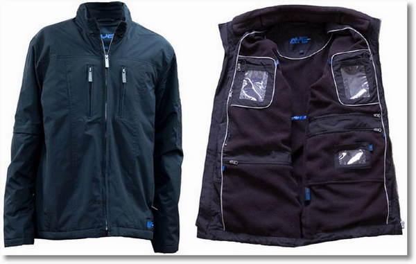 AyeGear 22 – the ultimate bulge free, water resistant, 22 pocket geek traveler jacket