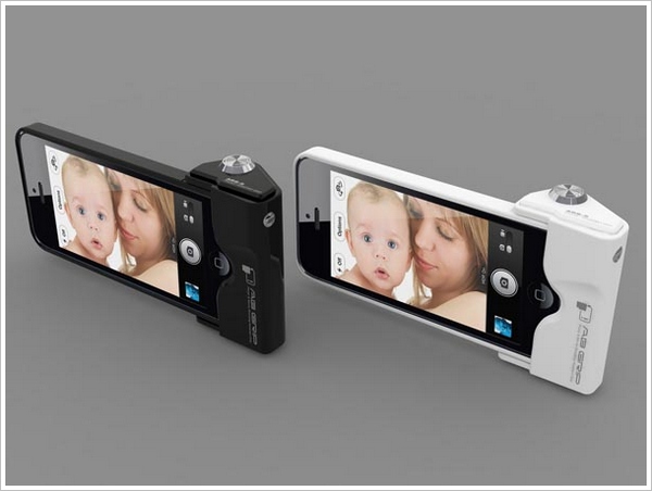 iPhone 5 Camera Grip – give your phone the digital camera feel with this snap on accessory