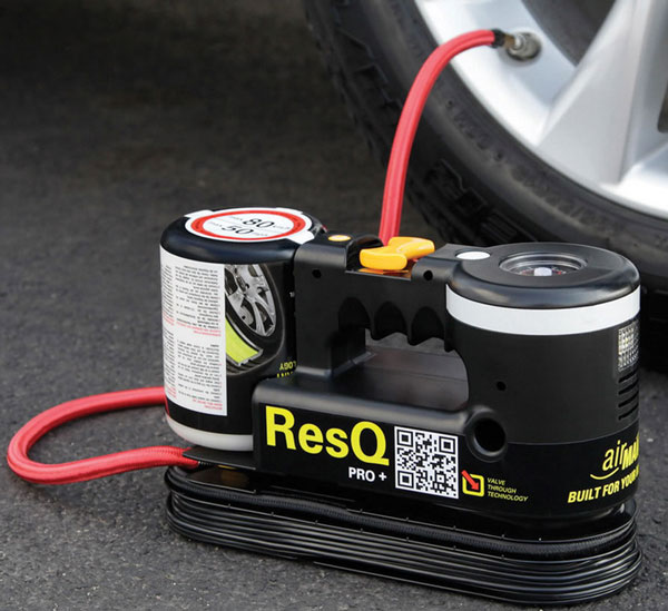 ResQ Plus – automatic tire repairer and inflator
