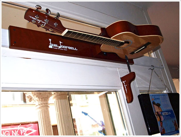 GuitDoorbell – the doorbell which thinks it’s a guitar…no wait…