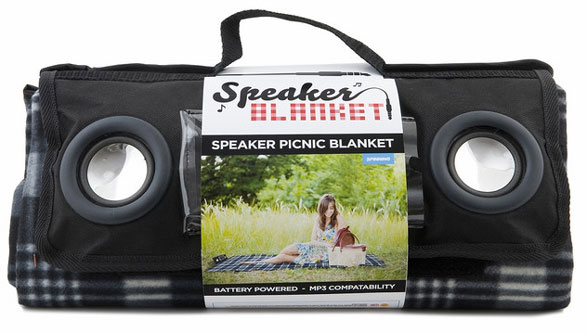 Speaker Picnic Blanket – ahh the sweet sweet sounds of the countryside