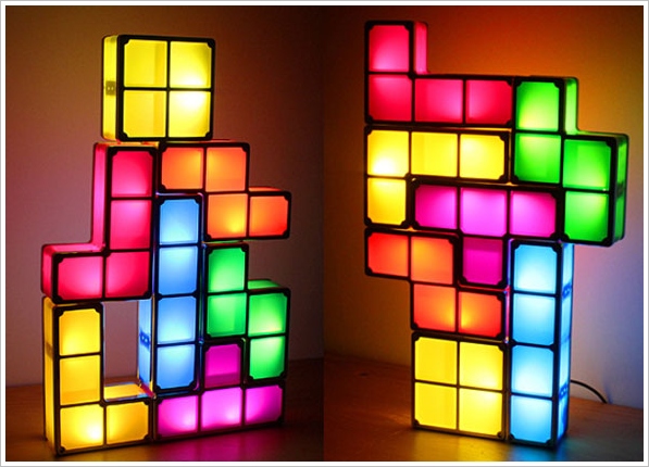 DIY USB Tetris Lamp – relive the 80s and pander to your block dropping devotion