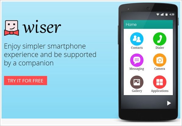 Wiser – the perfect alternative to complex smartphone screens [Freeware]