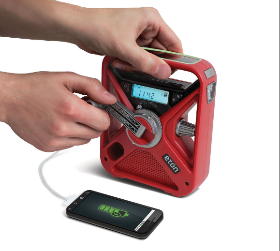 Red Cross FRX3 Eton Emergency Radio – this is the box you really need when you’re in trouble