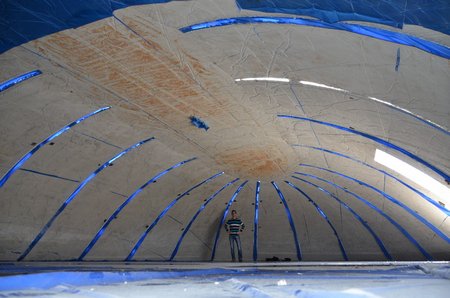 “New” inflatable process for building energy efficient concrete dome buildings isn’t so new
