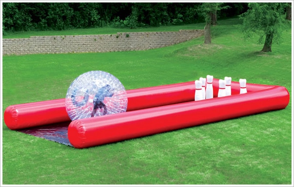 Human Bowling Ball – work out while you play out
