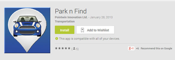 Park n Find – the free app which parking attendants will hate [Freeware]