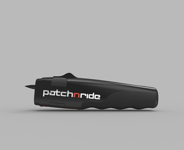 PatchNRide – ultra cool tool fixes a flat tire on your bike in seconds, no mess, no gunk, no wheel removal