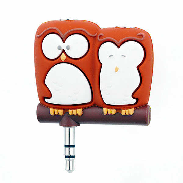 Companion Owls Headphone Splitter – share music not ear wax