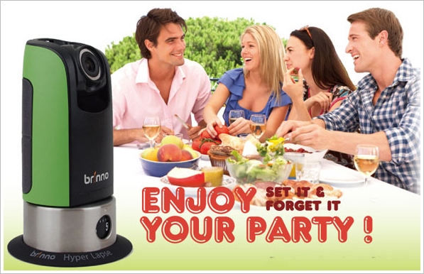 Brinno Party Camera – pan and scan your fun so you can remember later