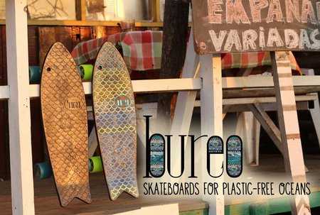 The latest way to recycle – turning fishnets into skateboards