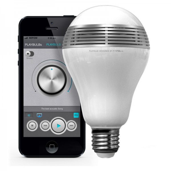 Playbulb – smart lamp delivers mood and music in one