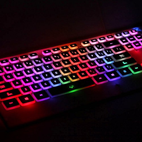 FOME QWERTY Gaming Keyboard – defeat all challengers with the power of your rainbow