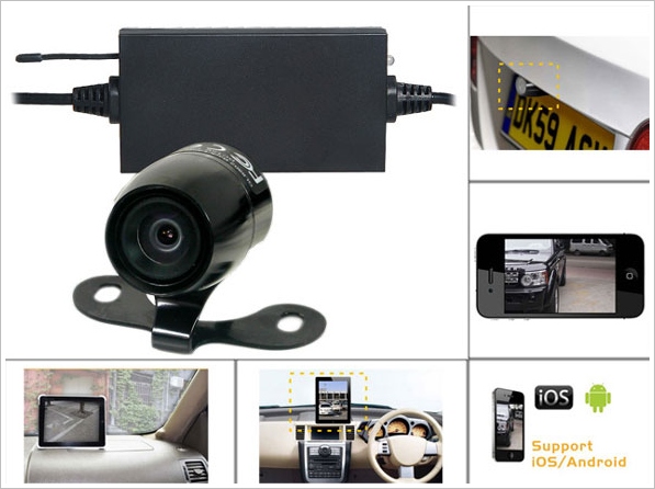 Car Parking Camera for Smartphones – your Android or iPhone device can now work as a wireless car parking camera