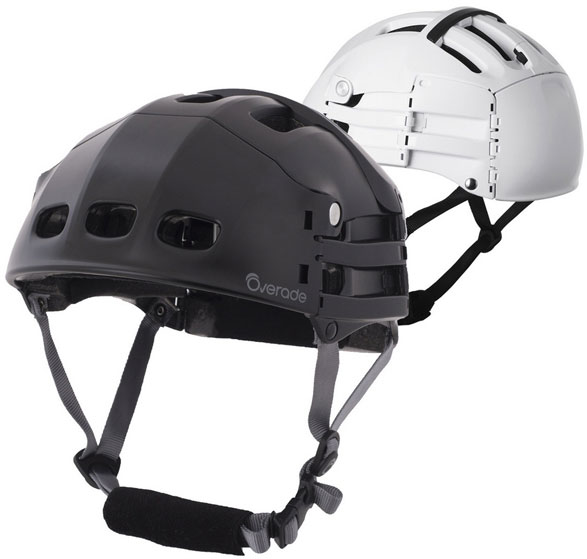 Overade Plixi – the folding bike helmet that saves space and could save your life