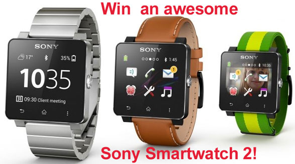 Sony SmartWatch 2 Giveaway Reminder – don’t forget it’s still up for grabs!