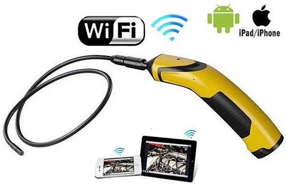 WiFi Inspection Camera For Smartphones – now you can view (and record) stuff you probably wish you couldn’t