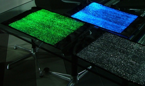 LumiGram Luminous Table Runner – why eat off cotton when you can dine on TRON-tastic?