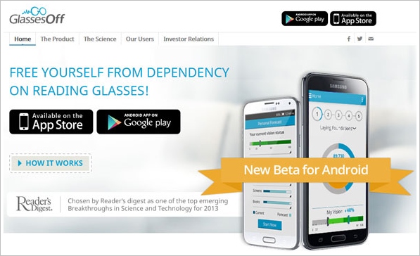 Glasses Off – slick smartphone app helps reduce your need for reading glasses [Freeware]