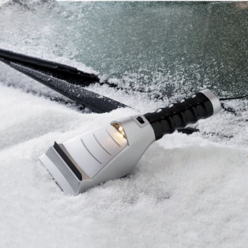 Swiss Colony Heated Ice Scraper – show your windshield ice who’s boss when the temperature drops