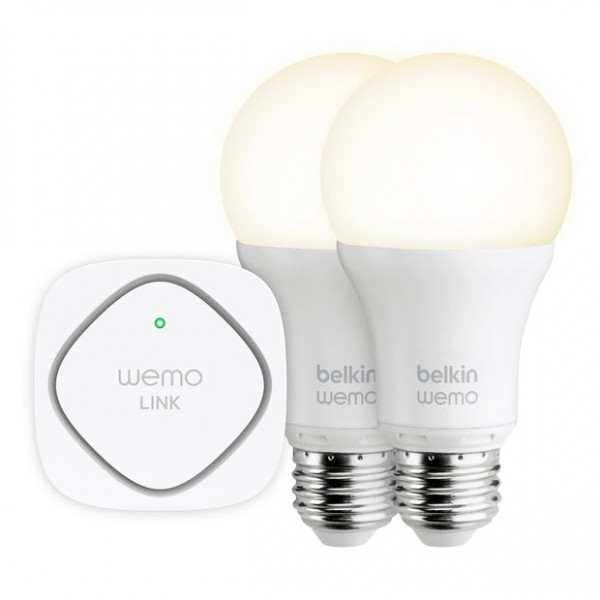 Belkin WeMo Lighting Starter Kit – light up your home without ever touching a switch
