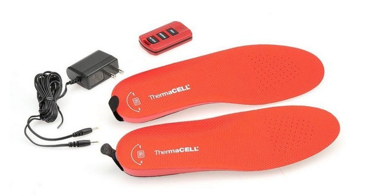 ThermaCell Rechargeable Heated Insoles – happy feet in cold weather and not a penguin in sight