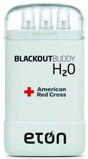 Blackout Buddy H2O – just add water to generate emergency light