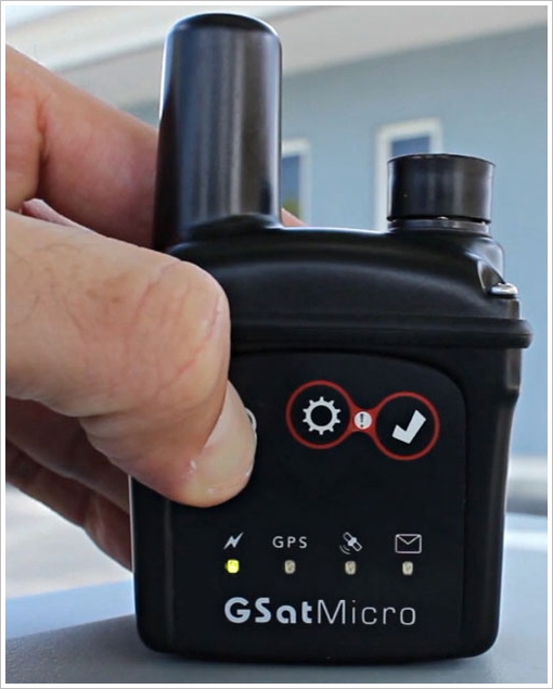 GSatMicro – the smallest Iridium tracker in the world will monitor you anywhere on the planet