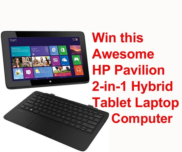 Red Ferret Reminder – HP Pavilion 11 Hybrid Tablet Laptop Giveaway. It’s still up for grabs!