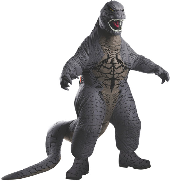 Deluxe Inflatable Godzilla Costume – destroy cities with a single step