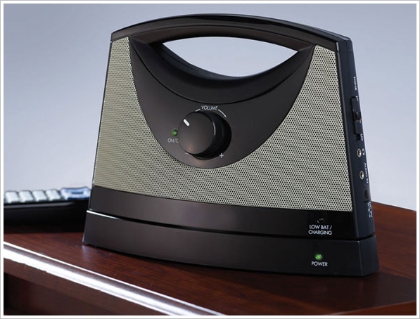 Portable Voice Clarifying TV Speaker – now you can hear the words you keep missing