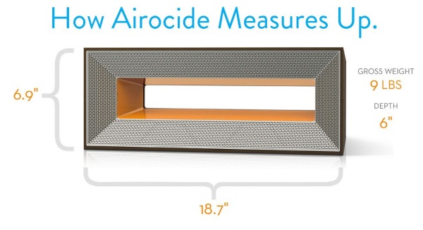 Airocide Air Purifier Features
