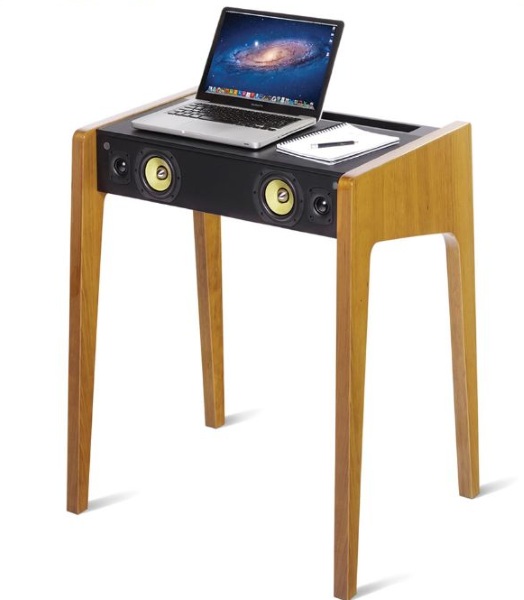 Audiophile Laptop Speaker Desk – the desk committed to pumping out the jams
