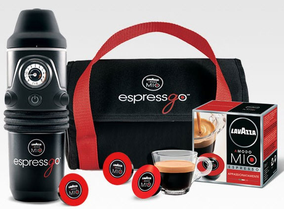 EspressGO Capsule Coffee Machine – because a hot cup of coffee can never wait