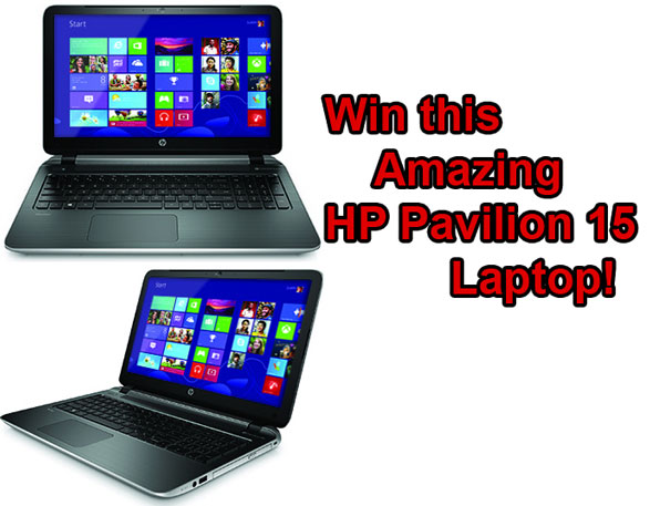 Red Ferret Giveaway 6 – win a superb HP Pavilion 15 Laptop Computer [Giveaway]