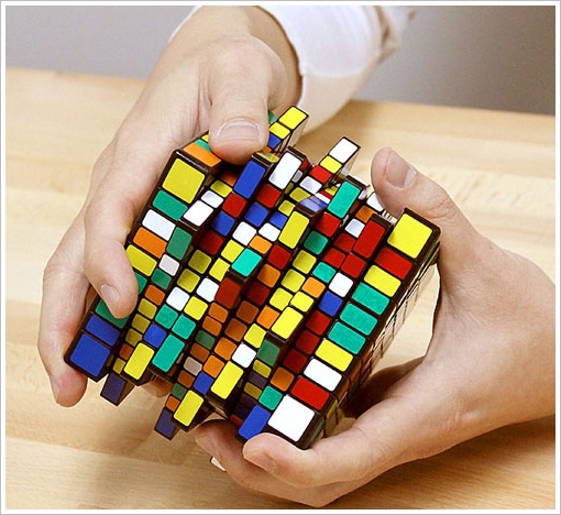 10x10x10 IQ Brick – because the standard Rubik cube is so yesterday
