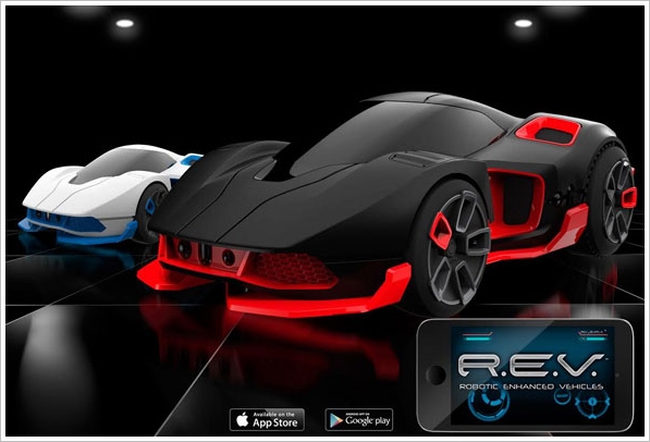 R.E.V. – smart robot toy car comes with GPS and a rather aggressive attitude [First Look]